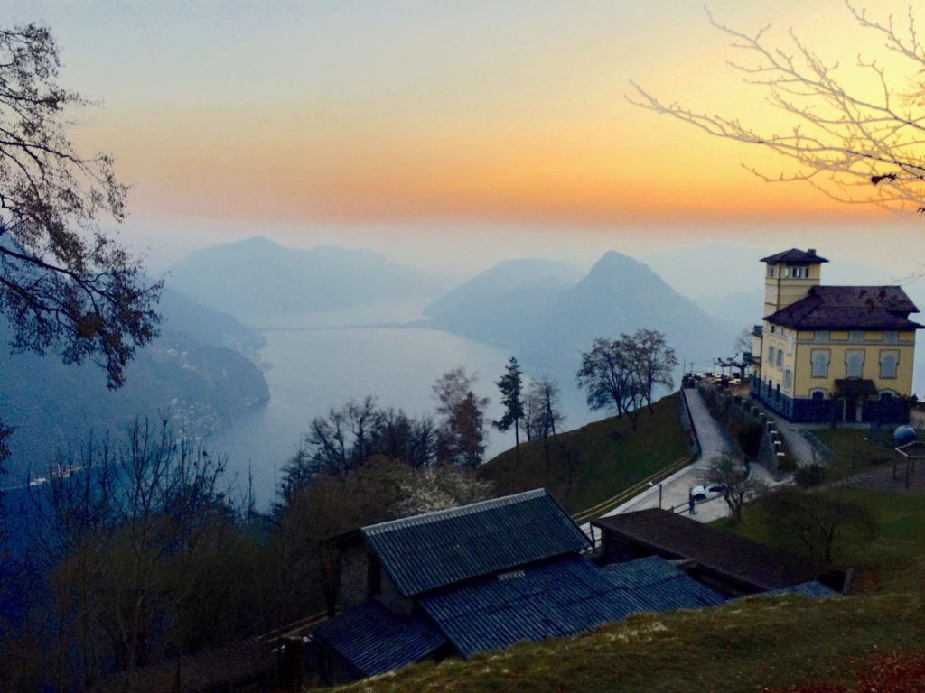 Lugano, Switzerland. 29th Nov, 2020. General view of Monte Bré